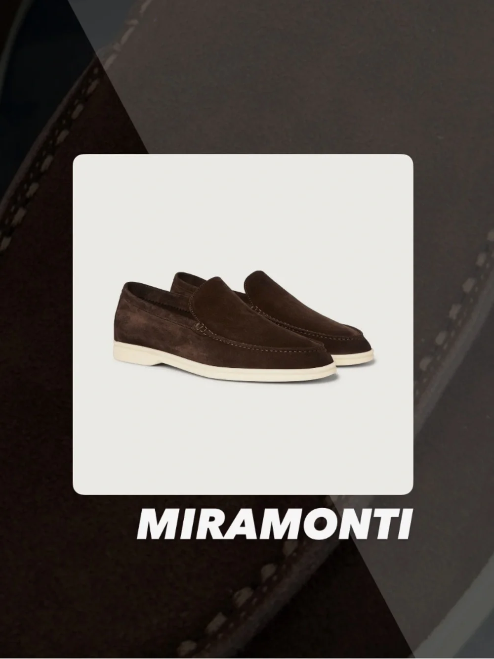 NIB Miramonti Chocolate Loafers